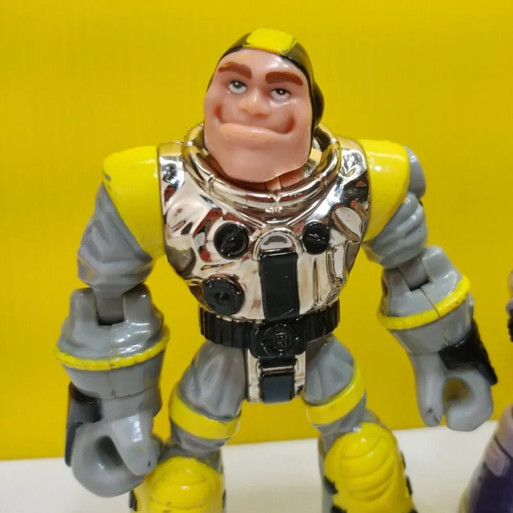 Fisher Price Rescue Heroes Action Figure Warren Waters & Roger Houston
